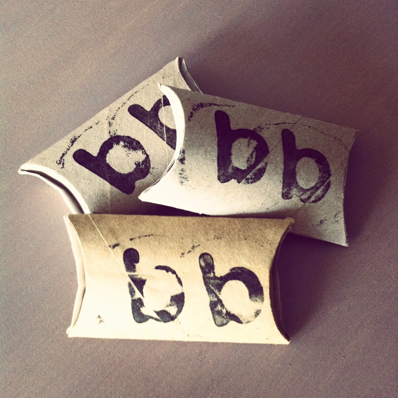 Berty Bee Blog DIY Recycled Pillow Boxes