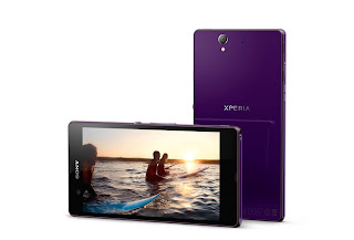 Sony Xperia Z violet