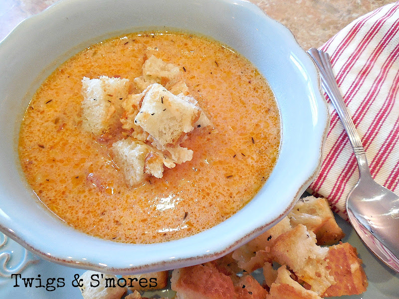 Destination Craft Tomato Artichoke Soup (Twigs & Smores)