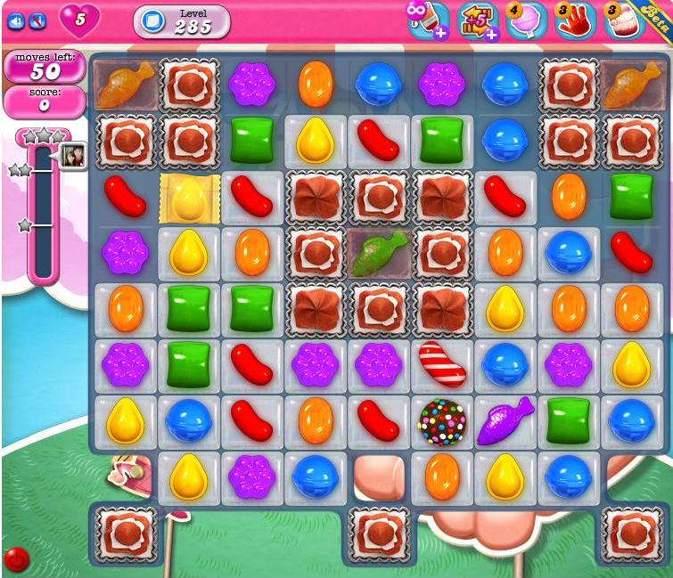 Candy Crush lv 285 tips