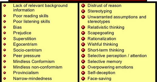 Essay topics critical thinking