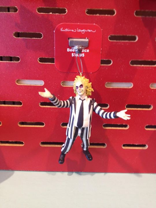 the horror movie bbq hallmark ornaments id want for christmas beetlejuice christmas ornament