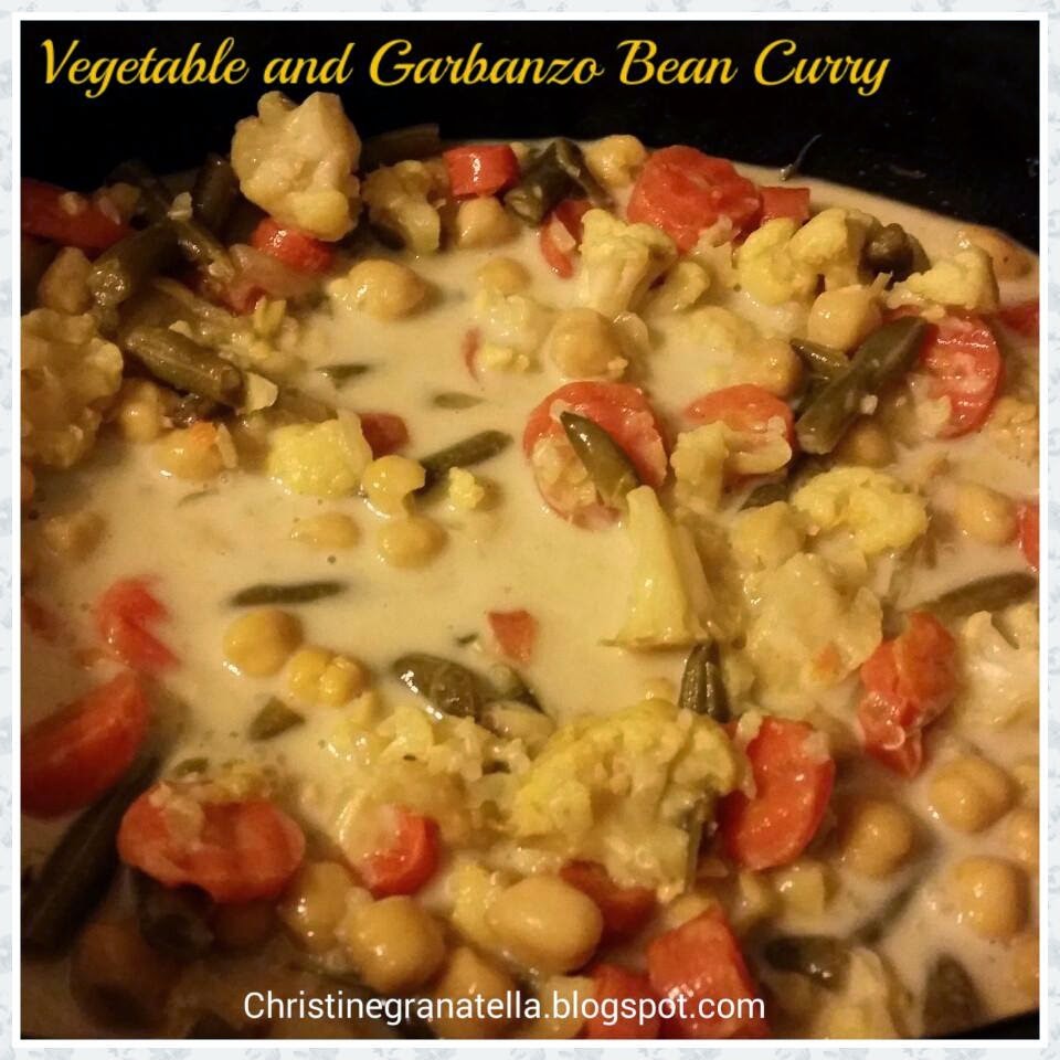 Accelerate Your Health Vegetable and Garbanzo Bean Curry