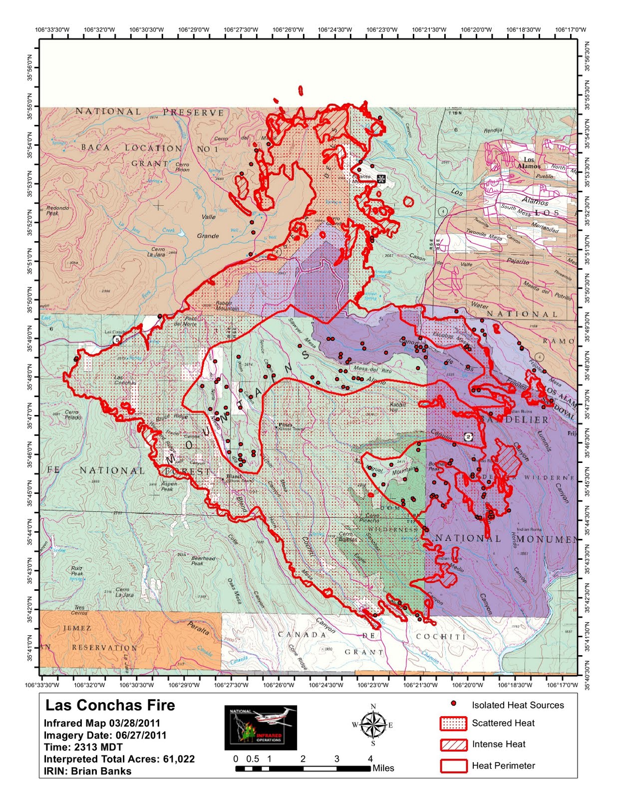 Ocean In View Las Conchas Fire, Jemez Mountains, New Mexico