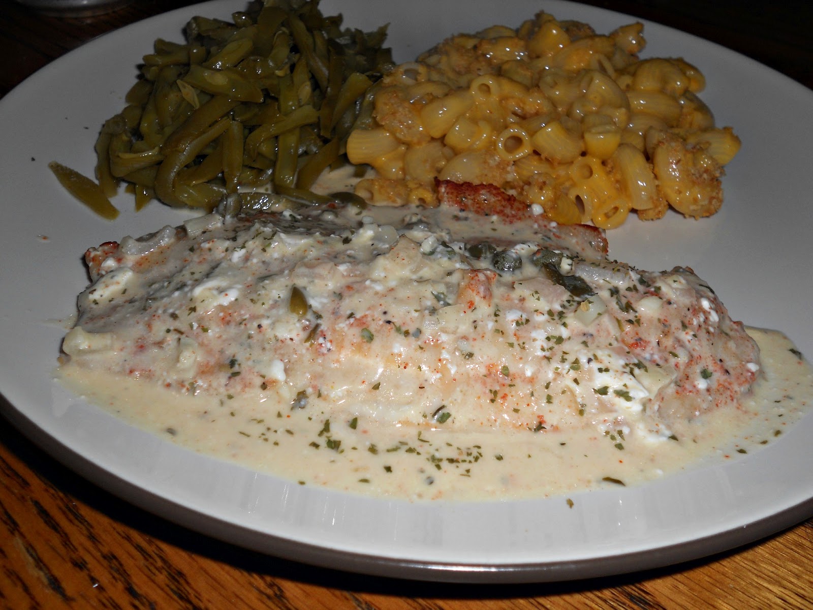 Tilapia in a Lighter White Wine Shallot sauce with Lemon and Capers HezziD's Books and Cooks