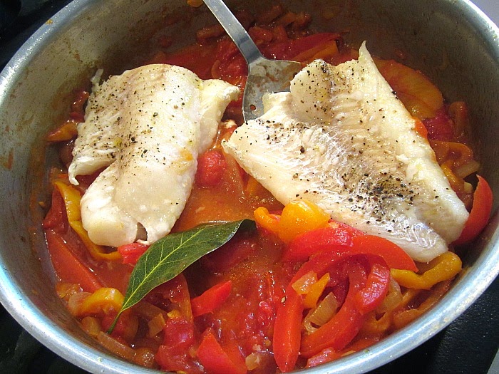 Ottolenghi's Sweet & Sour Cod w/ Peppers