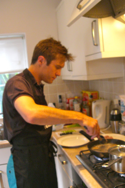 my handsome sous chef