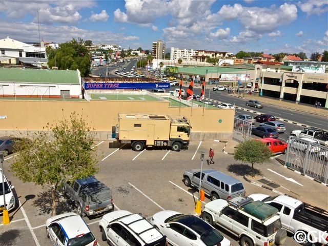 Windhoek, ein idealer Stützpunkt.