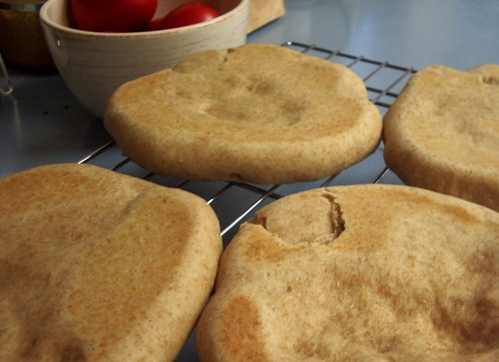 KitchenJoy Opa! (Whole Wheat Pita Bread and Chicken Gyros)