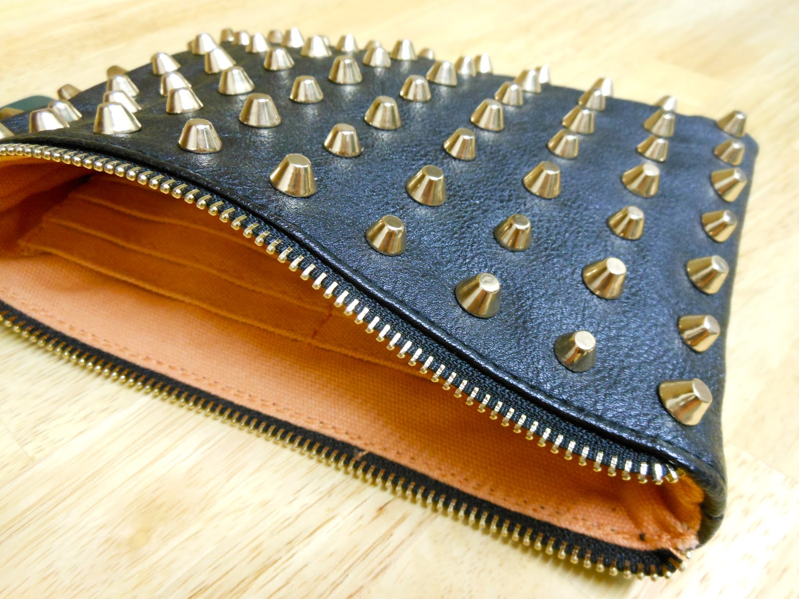 NEW IN Zara Studded Clutch Bag Charlottes Collection Leeds UK Blog Fashion Beauty