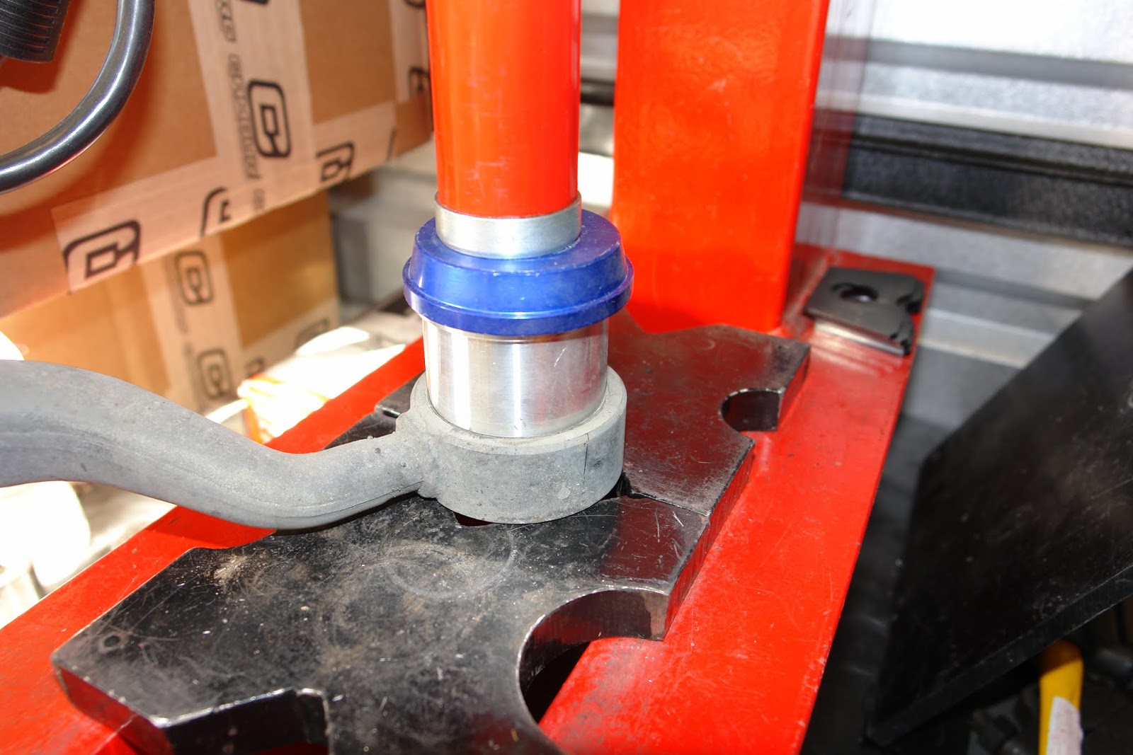 FIGS Engineering Blog DIY Replacing the Front 2 Caster Arm Bushing Lexus IS300