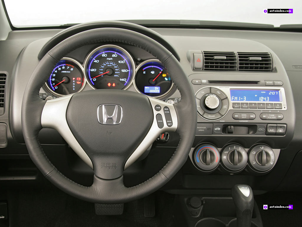The world sports cars: honda jazz interior