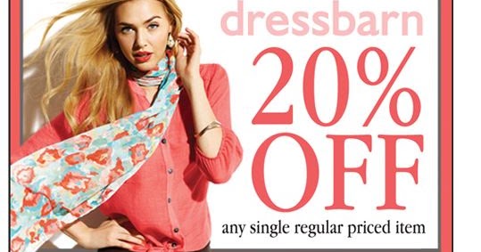 24dealz Dress Barn Coupons August 2013