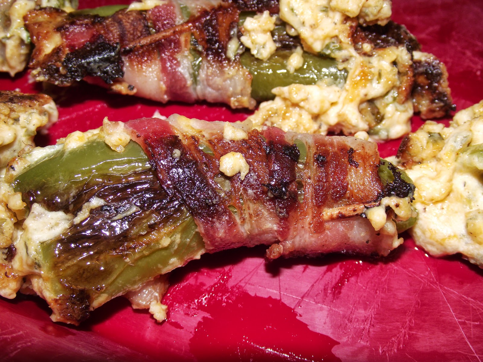 The Unabashed Kitchen Wench Grilled BaconWrapped Pepper Poppers