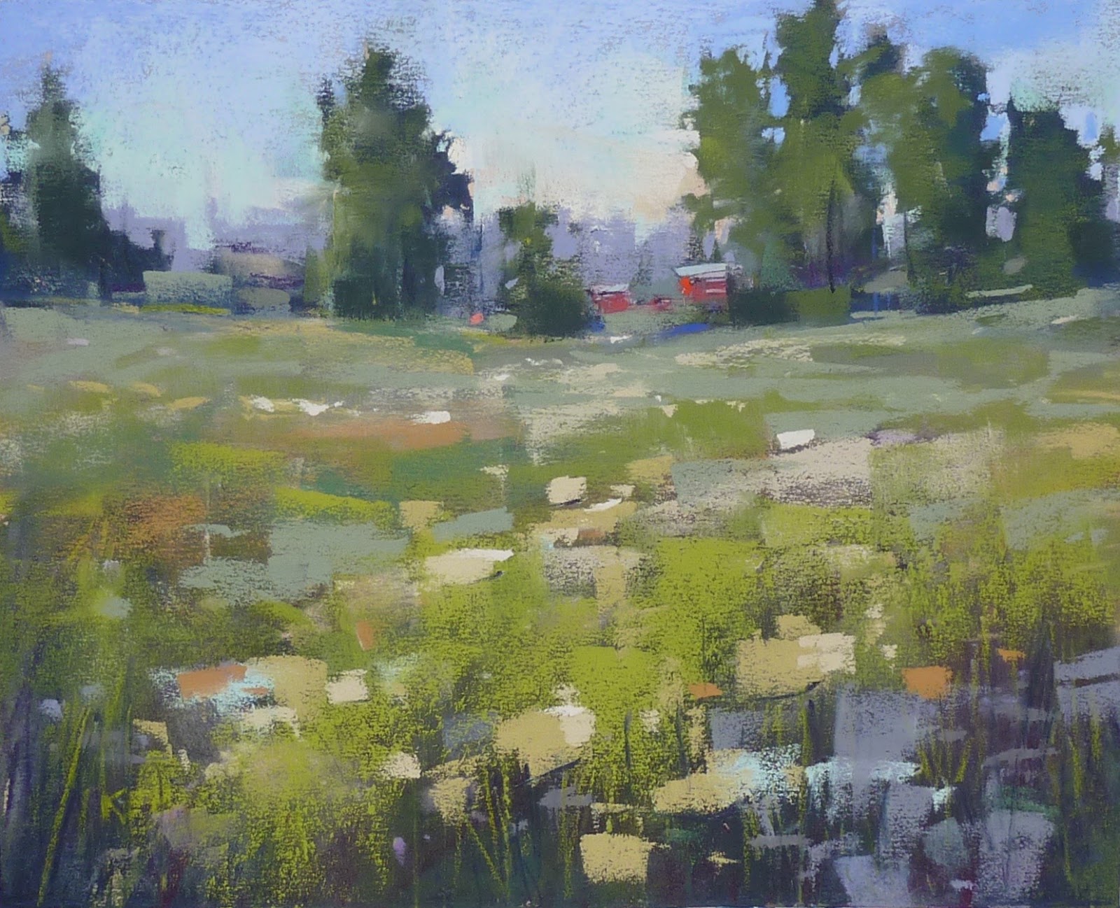 Painting My World Try Something Different For Pastel Underpaintings