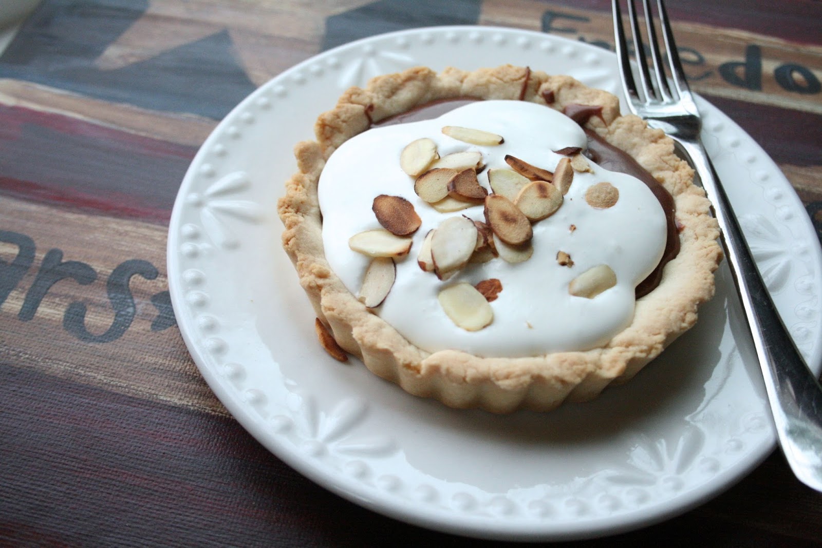 tune 'n fork Almond Joy Tarts