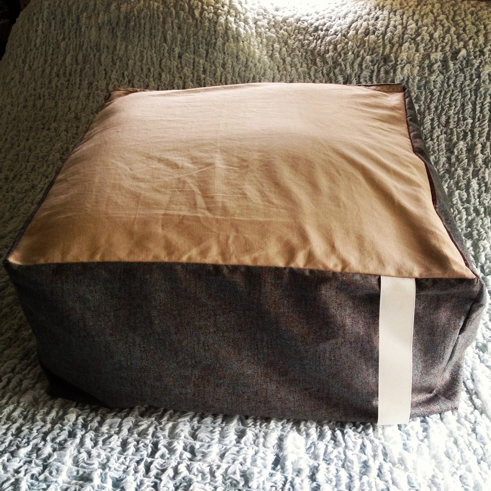 The ottoman pouf I never want to make again Ivy & Co.