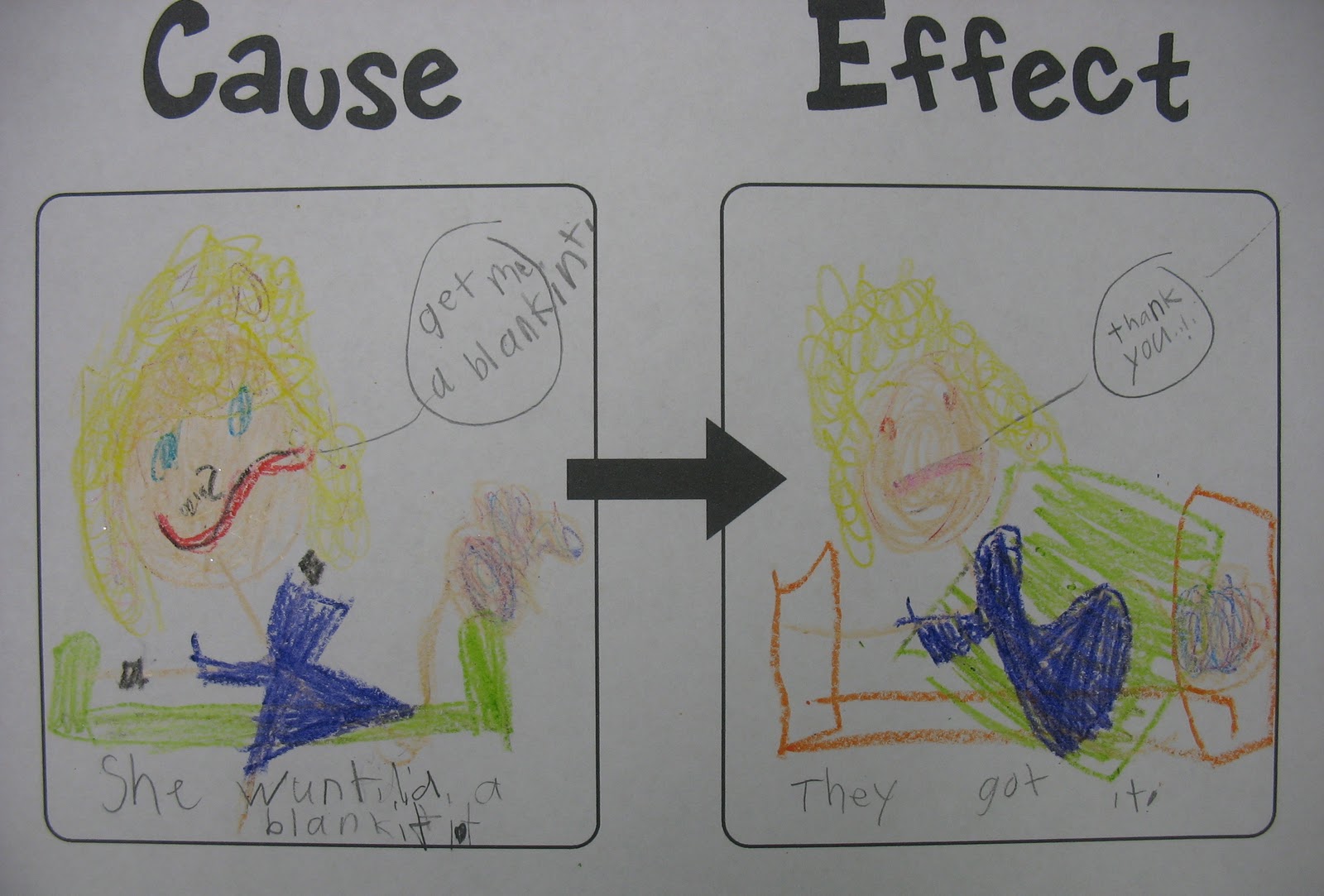 cause and effect story
