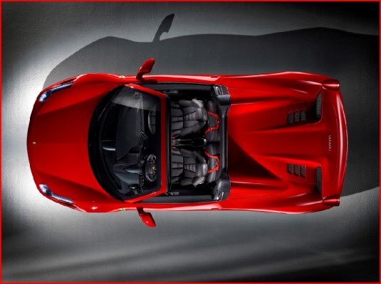 The Ferrari 458 Spider Italia is revealed officially