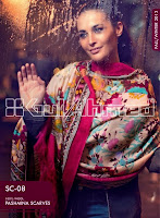 Winter Pashmina Scarves 2013-2014 By Gul Ahmed-01