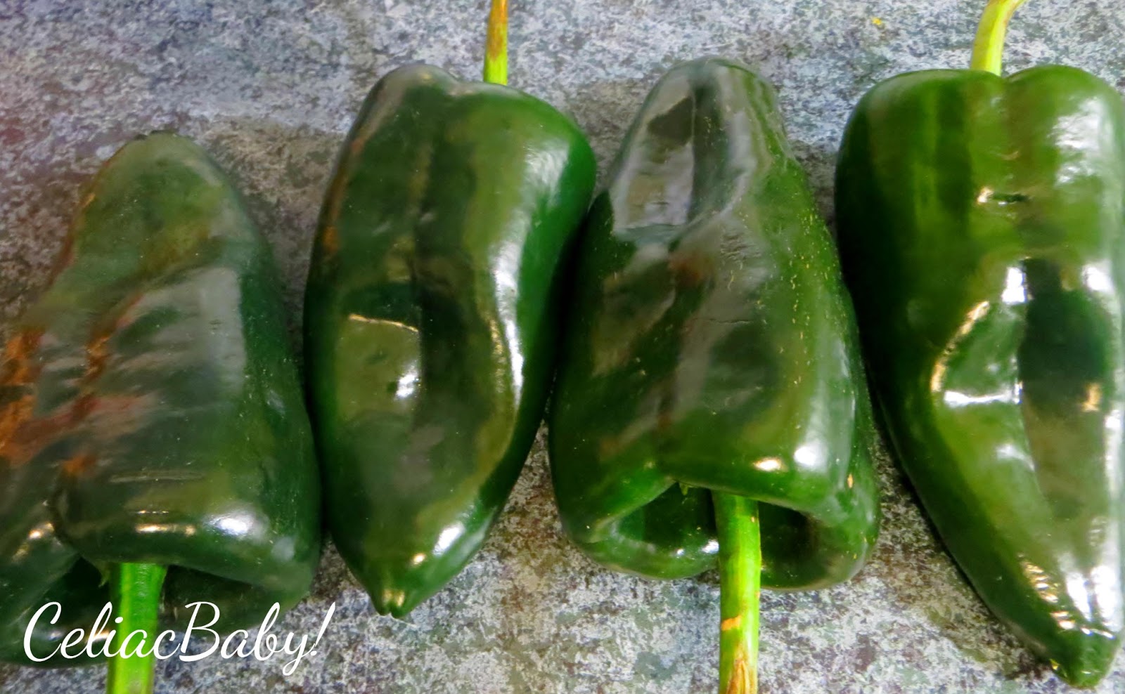 Celiac Baby! Recipe Sausage Stuffed Poblano Peppers