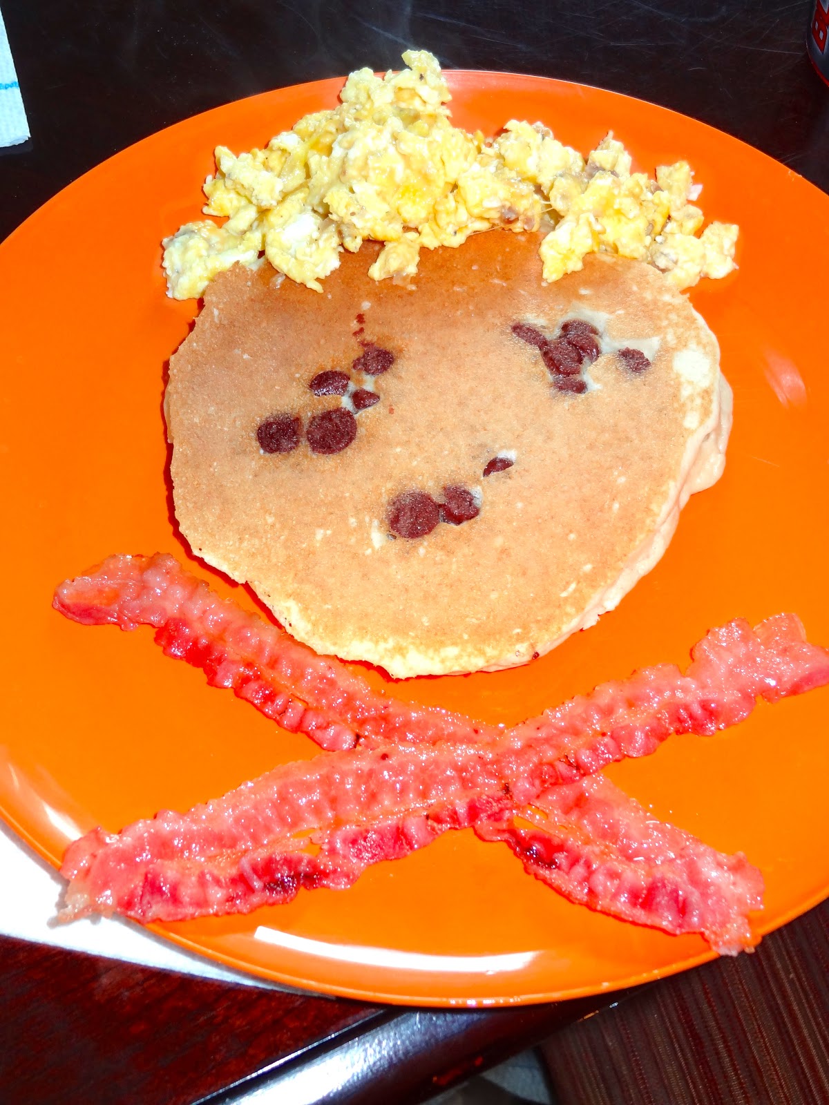 Welcome to the Krazy Kingdom: Pirate Flag Pancakes