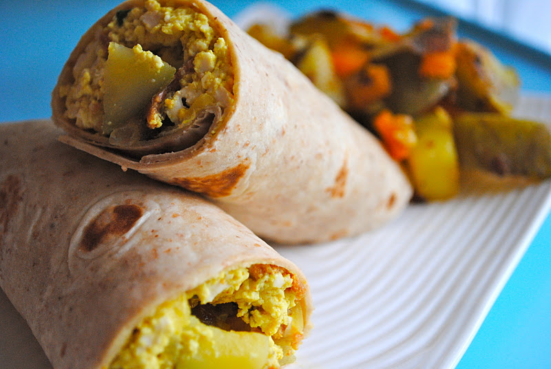 Tofu Scramble with Breakfast Potatoes Veggie Kids