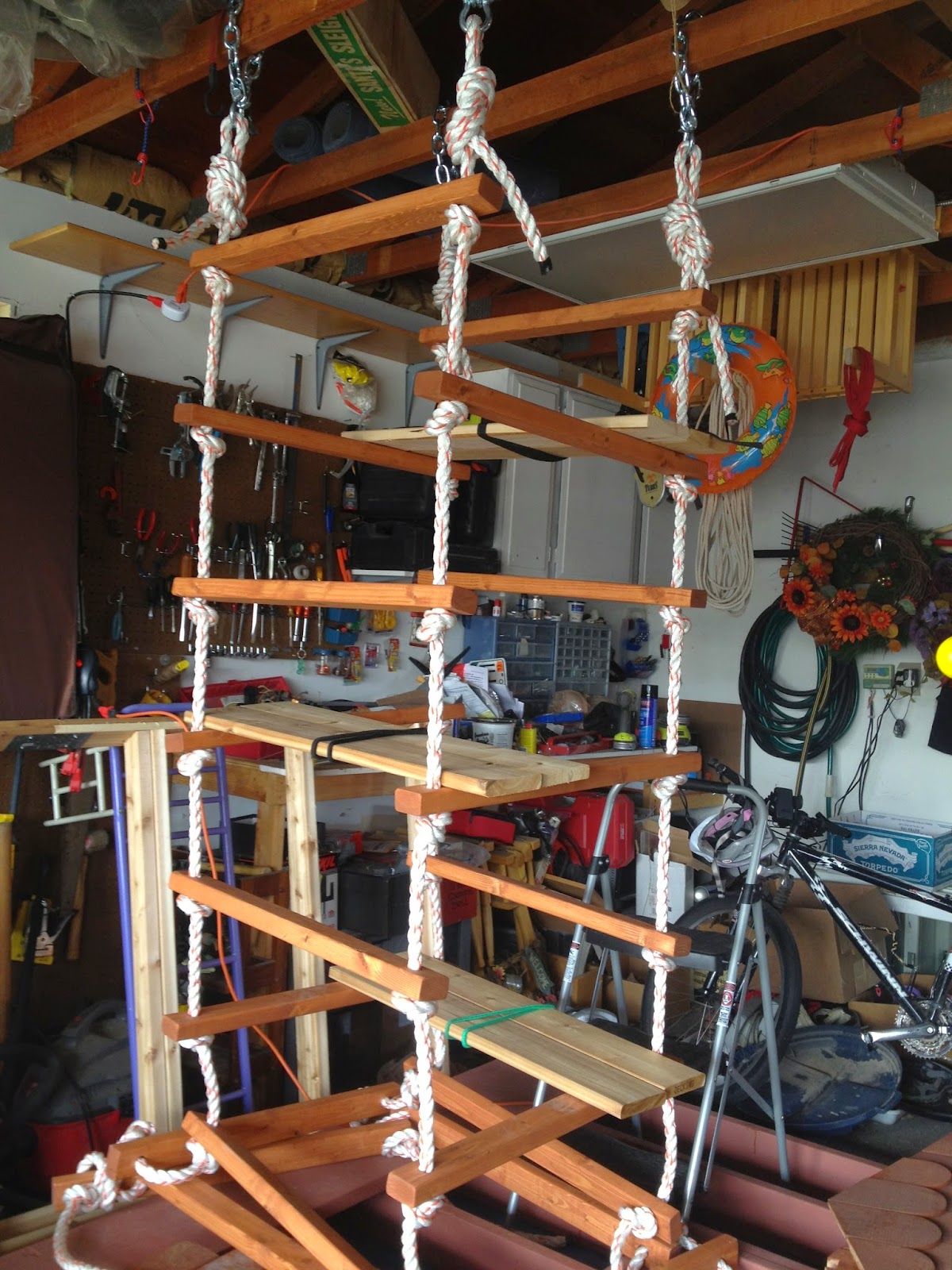 The Treehouser Part 12 The Treehouse Rope Ladder