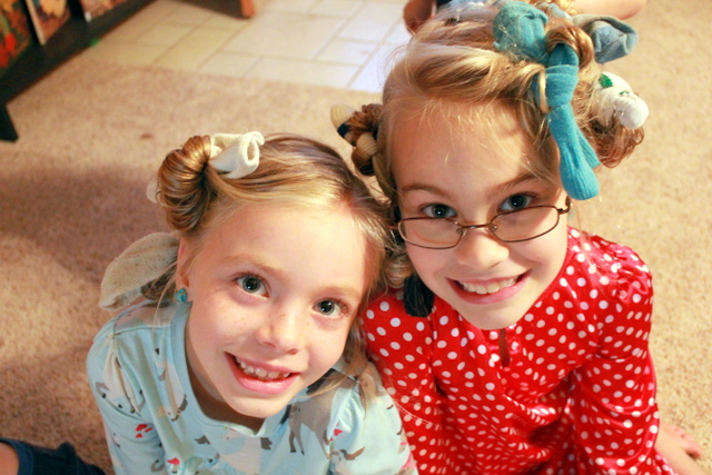 A Steadfast Life Intentional Autumn Sock Bun Curls