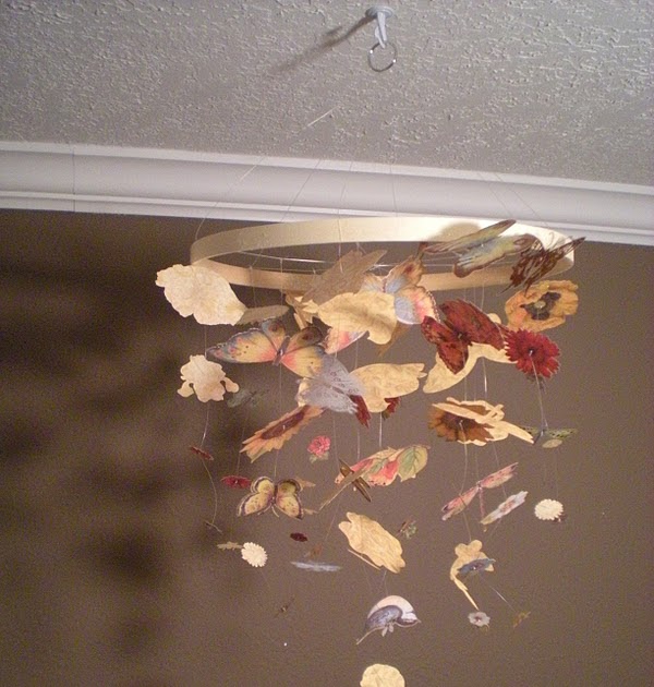 Great Scott HOW TO MAKE HANGING CHANDELIER MOBILE FOR BABY NURSERY