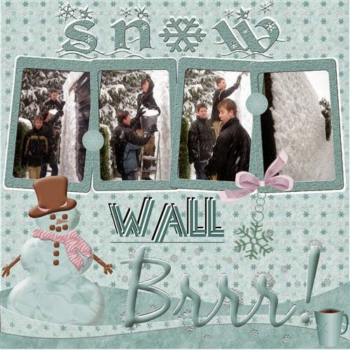 my page 5 - Snow Wall