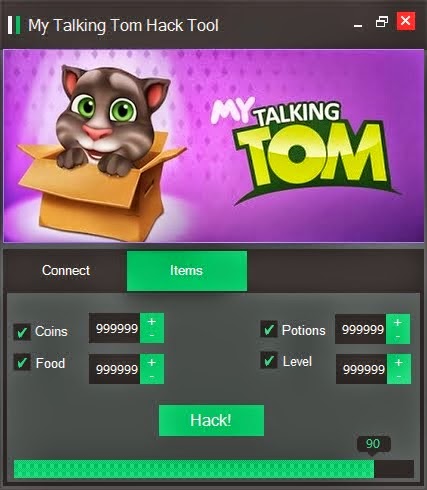 my talking tom hack pc