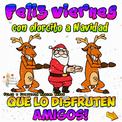 Pin en navidad Frases Bonitas Para Facebook: Feliz Viernes Con Olor A Navidad