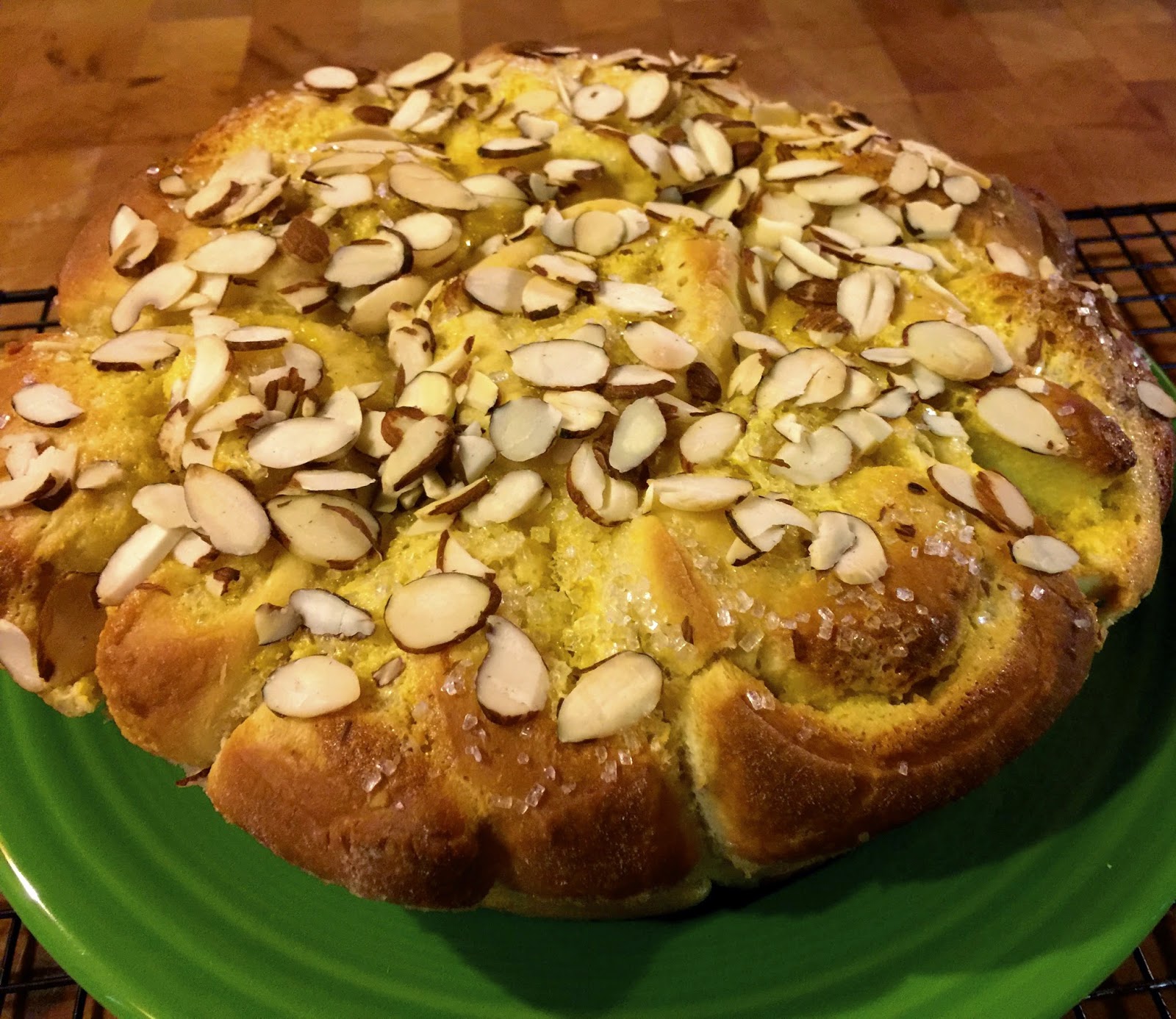 Husband Tested Recipes From Alice's Kitchen NoKnead Almond Brioche