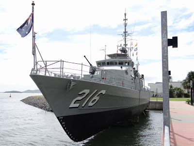 Onboard tour - HMAS Fremantle