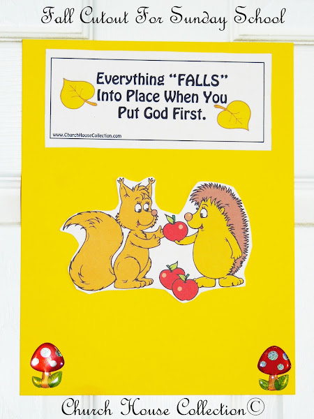 Putting God First Sunday School Crafts