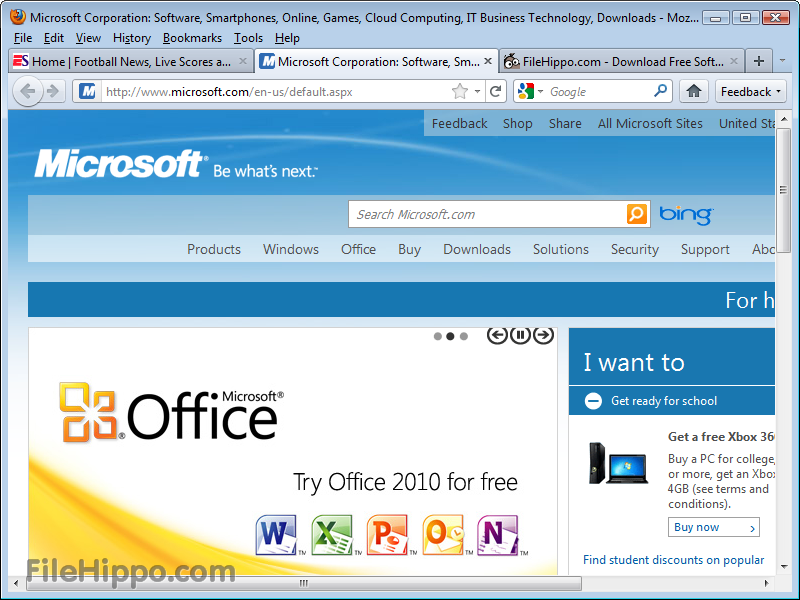 Desktop firefox browser latest version