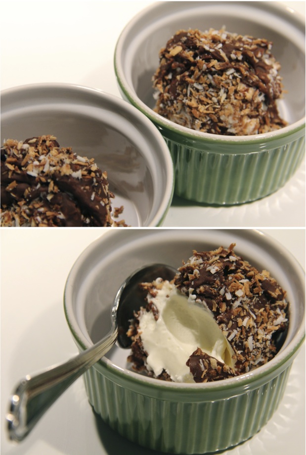 Hey, Lady Grey Simple decadence chocolate covered ice cream balls