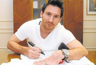 Messi firmará su sexto contrato con el Barcelona