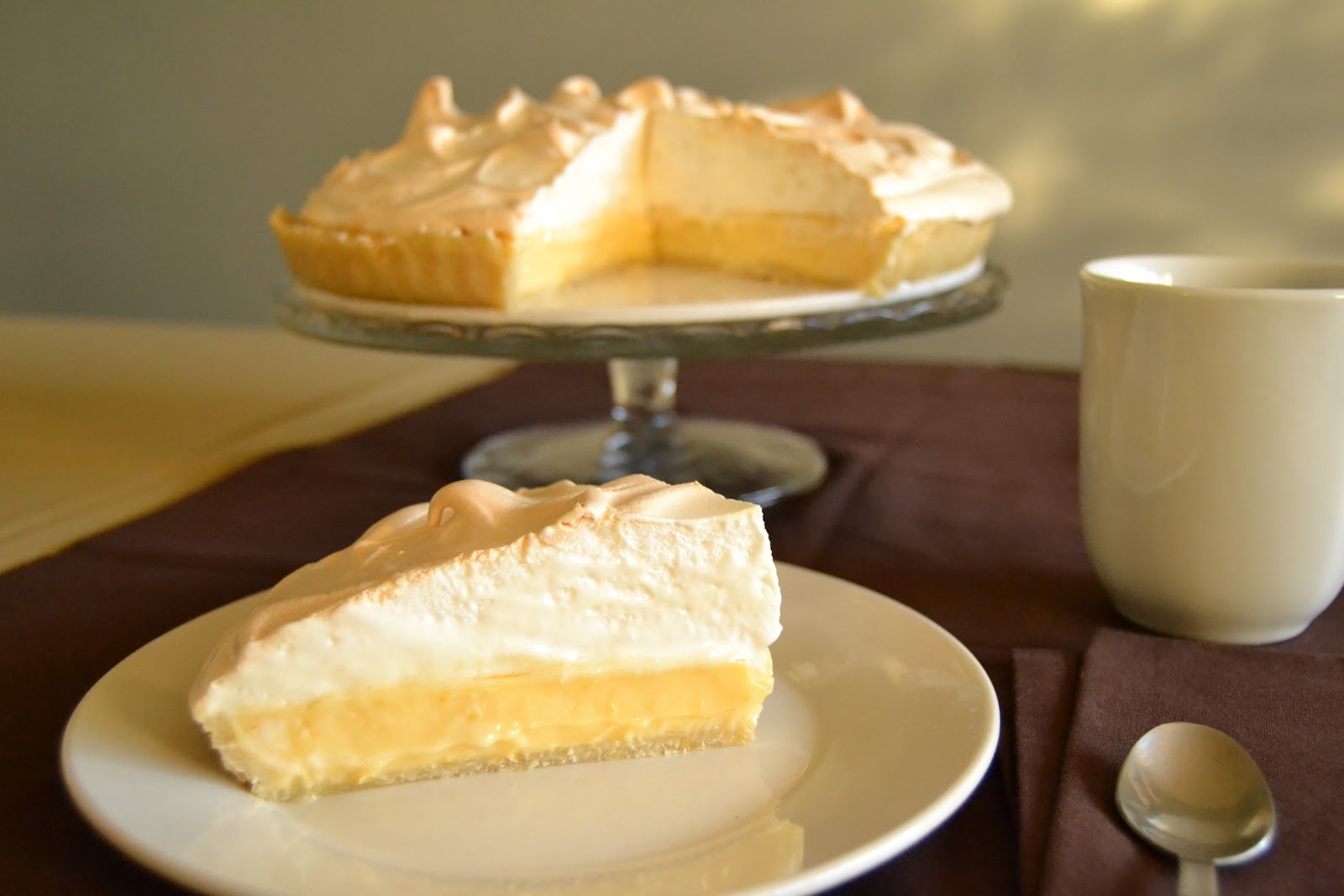 La chica de la casa de caramelo Tarta de limón y merengue (Lemon