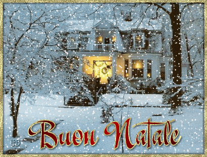 Resultado de imagen de buon natale gif