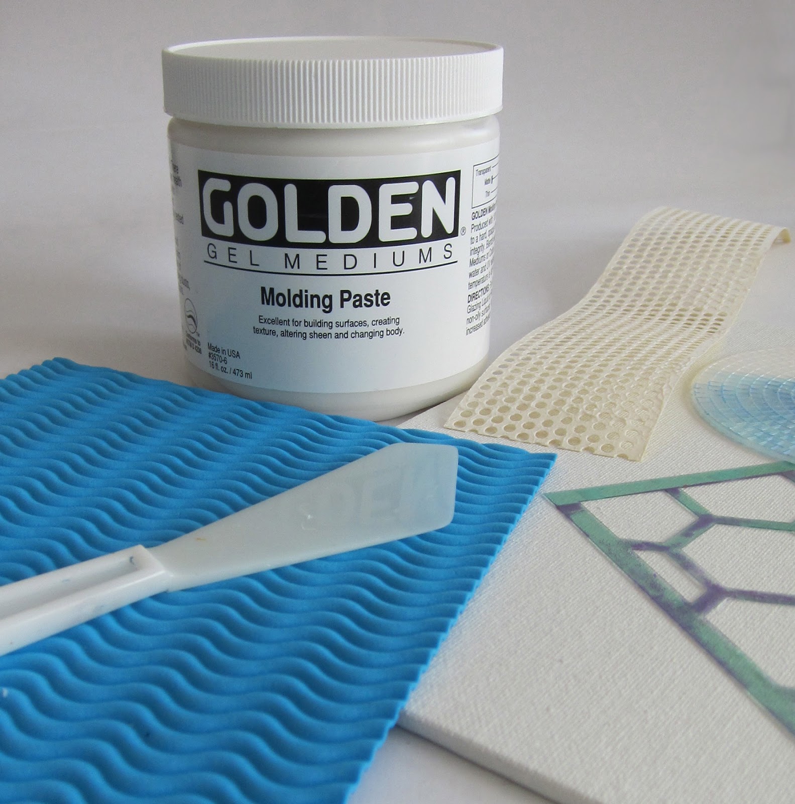 Printing with Gelli Arts® Gelli Monoprinting with Molding Paste