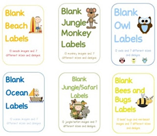 Blank Themed Classroom Labels to Set up your Classroom Image Blank Themed Classroom Labels to Set up your Classroom