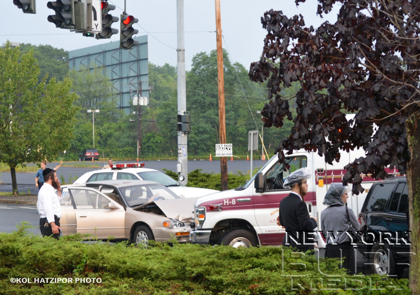 New York Buff Media Three Car Accident On Route 59