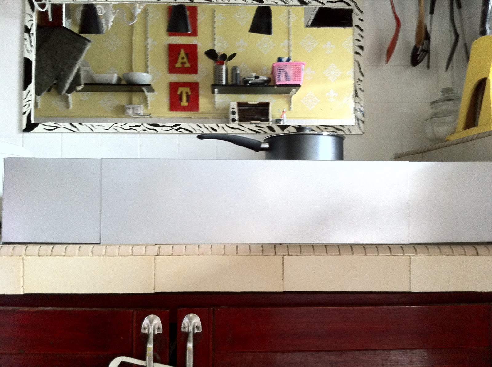 Kitchen MakeOver Part VI Ikea Stove Guard got a Facelift Pursuit of