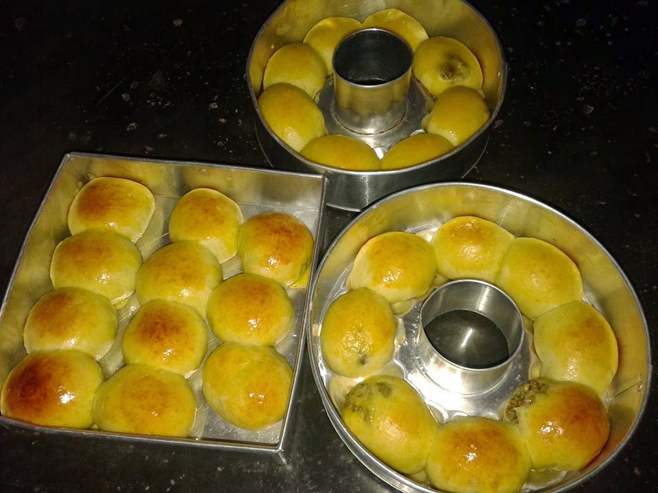 Cara Membuat Roti Sobek Isi Kacang Ijo Pandan Cara Membuat Roti Sobek Isi Kacang Ijo Pandan