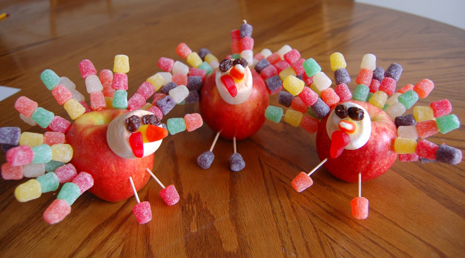 {Our} Home for the Holidays Rachel's Apple Turkeys Amy Latta Creations