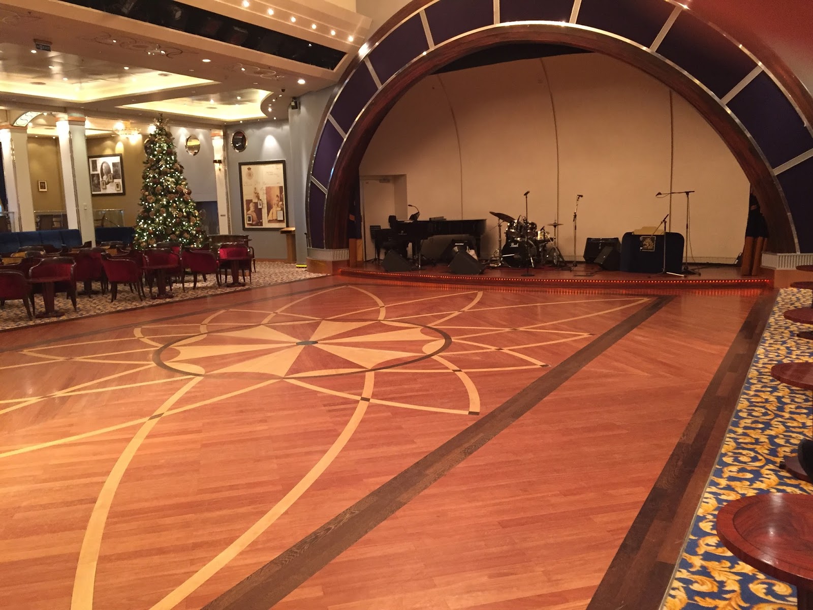 Stepping Lightly The Queen Mary 2 A Floating Ballroom Dance Paradise