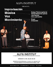 IMPROVISACIÓN, MÚSICA, VOZ Y MOVIMIENTO