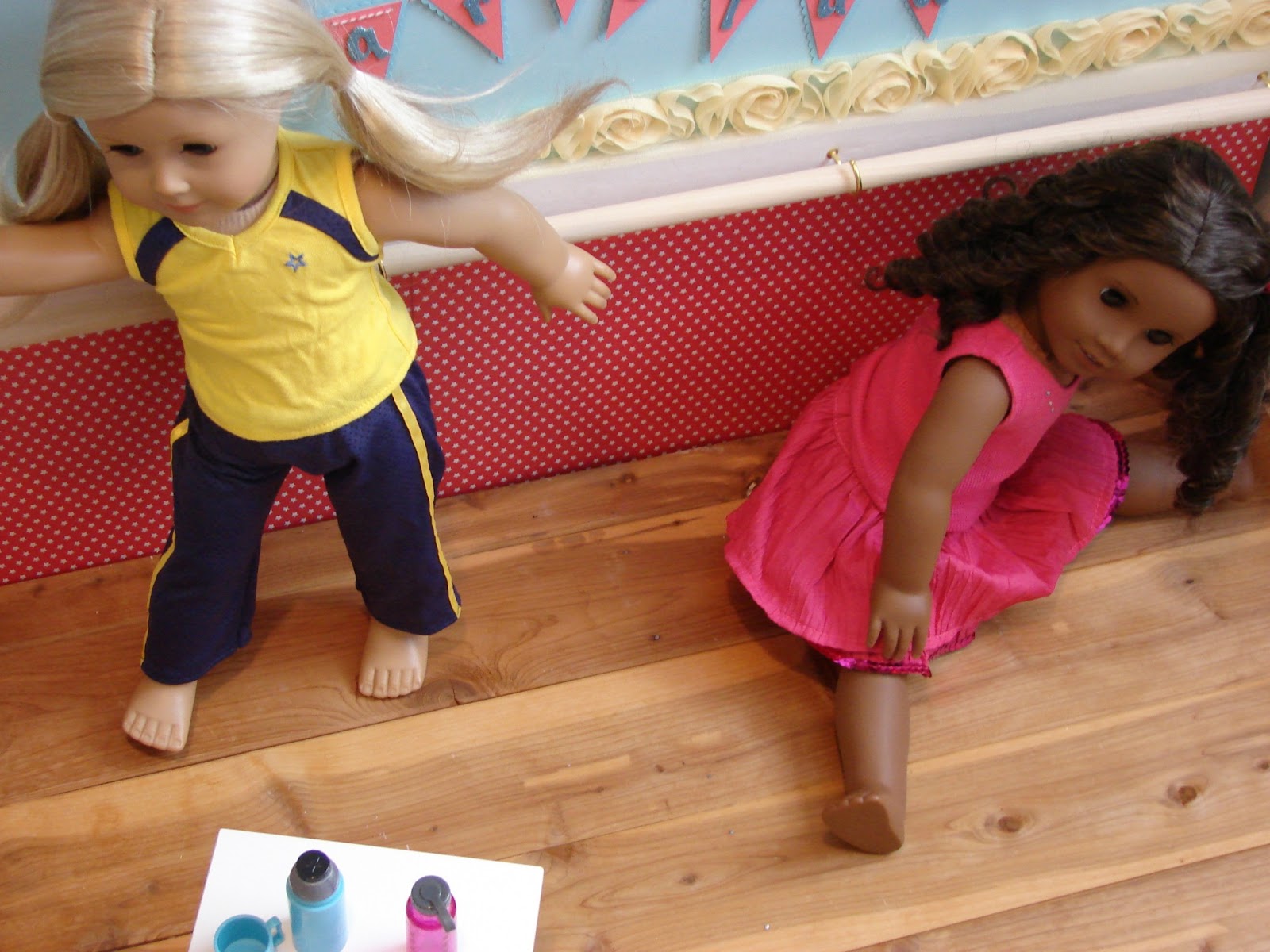 American Girl Doll Play Doll Play In the Dance Studio